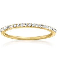 Ross-Simons - Pave Diamond Ring - Lyst