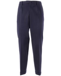BRIGLIA - Tailored Slim-Fit Pants With Tapered Leg - Lyst