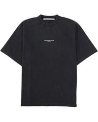 Alexander Wang - Relaxed Fit Logo Short-Sleeve Cotton T-Shirt - Lyst