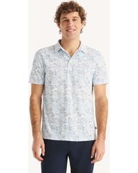 Nautica - Printed Performance Polo - Lyst