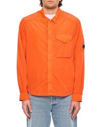C.P. Company - Chrome-R Full Zip Overshirt - Lyst