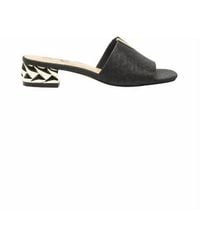 Exe' - Katy Open Toe Low Heeled Sandal - Lyst