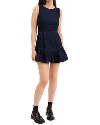 DAZE - Laurel Ruffle Mini Dress - Lyst