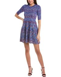 M Missoni - Wool-blend A-line Dress - Lyst