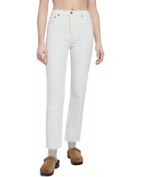 RE/DONE - 70's Stove Pipe Straight Leg Jeans - Lyst
