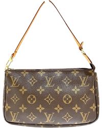 Louis Vuitton - Pochette Accessoires Canvas Clutch Bag (pre-owned) - Lyst