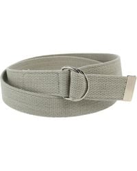 CTM - Cotton Web Belt With D Ring Buckle - Lyst