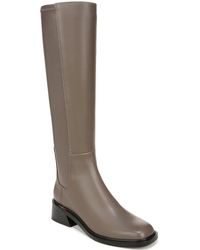 Franco Sarto - Giselle Leather Square Toe Knee-high Boots - Lyst