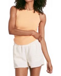 Another Love - Cora Rib Tank Top - Lyst