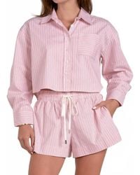Elan - Button Down Shirt - Lyst