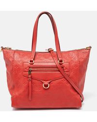 Louis Vuitton - Cherry Monogram Empreinte Leather Lumineuse Pm Bag - Lyst