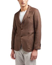 AT.P.CO - At. P.Co Linen Blazer - Lyst
