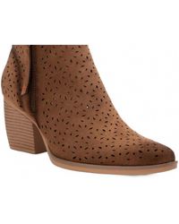 Xti - Leather Ankle Booties - Lyst