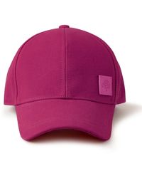 Mulberry - Solid Baseball Cap - Lyst
