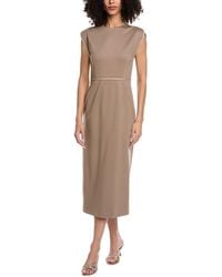 BOSS - Boss Detira Midi Dress - Lyst