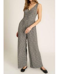 Project Social T - Sweetest Thing Ruched Jumpsuit - Lyst