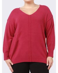 Dex - Bright Ultra Soft V-Neck Sweater - Lyst