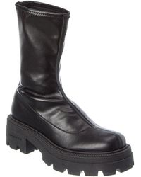 Sergio Rossi - Milla Leather Boot - Lyst