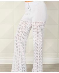 French Kyss - Crochet Knitted Pant - Lyst