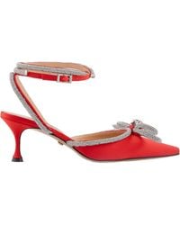 Mach & Mach - Double Bow Pointed-Toe Pumps - Lyst