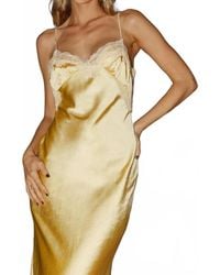 RESA - Celine Slip Maxi Dress - Lyst