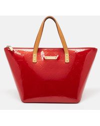Louis Vuitton - Pomme D'amour Monogram Vernis Bellevue Pm Bag - Lyst