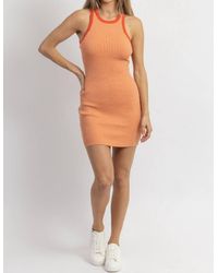 Pretty Garbage - Sunrays Two Tone Mini Dress - Lyst