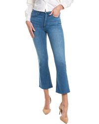Rag & Bone - Nina Poppy High-Rise Ankle Flare Jean - Lyst