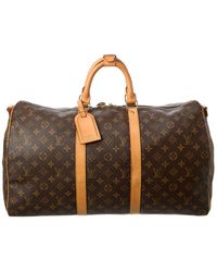 Louis Vuitton - Monogram Canvas Keepall 50 Bandouliere (authentic Pre-owned) - Lyst