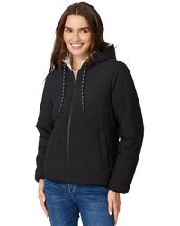 Free Country - Hooded Cirrus Quilted Reversible Jacket - Lyst