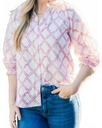 Clara the Label - Sage Blouse - Lyst