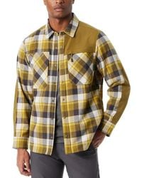 BASS OUTDOOR - Utility Flannel Shacket Plaid Brushed Twill Ups4 - Lyst