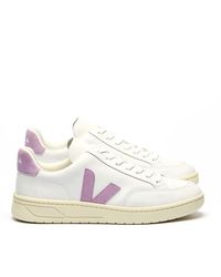 Veja - V-12 Leather Sneakers - Lyst
