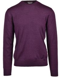 Ballantyne - Wool Crewneck Pullover - Lyst