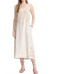 Johnny Was - Linen Tank Dress (Slip) Kamala - Lyst