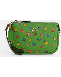 Coach Outlet Nolita 15 With Mini Vintage Rose Print - Green