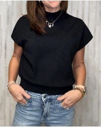 Eesome - Briana Short Sleeve Top - Lyst