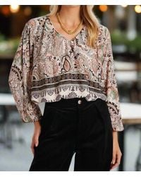 Bishop + Young - Maude Bubble Sleeve Top - Lyst