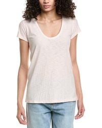 James Perse - Solid T-shirt - Lyst