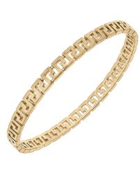 Canvas Style - Ryan Greek Keys Bangle - Lyst