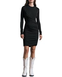 Rag & Bone - Holly Drape Mini Dress - Lyst