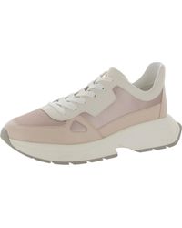 Stuart Weitzman - Willow Leather Chunky Casual And Fashion Sneakers - Lyst
