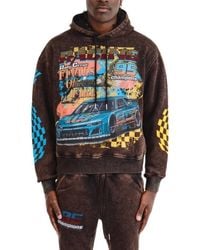 Copper Rivet - Racing Cropped Hoodie - Lyst