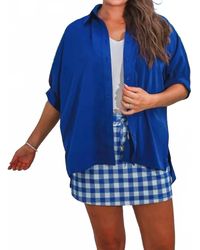Jess Lea - Sutton Button Up Top - Lyst