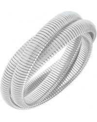 Canvas Style - Florence Interlocking Bangle - Lyst
