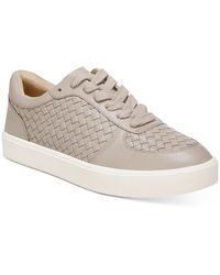 Sam Edelman - Emma Leather Basketweave Casual And Fashion Sneakers - Lyst