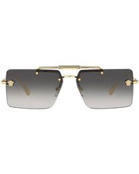 Versace - Ve 2245 10028g Rimless Sunglasses - Lyst
