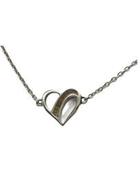 Dune - Traveling Heart Delicate Chain Bracelet - Lyst