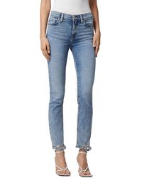 Hudson Jeans - Nico Mid Rise Cropped Ankle Jeans - Lyst