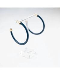 Hoo Hoops - Acrylic Hoop Earrings - Lyst